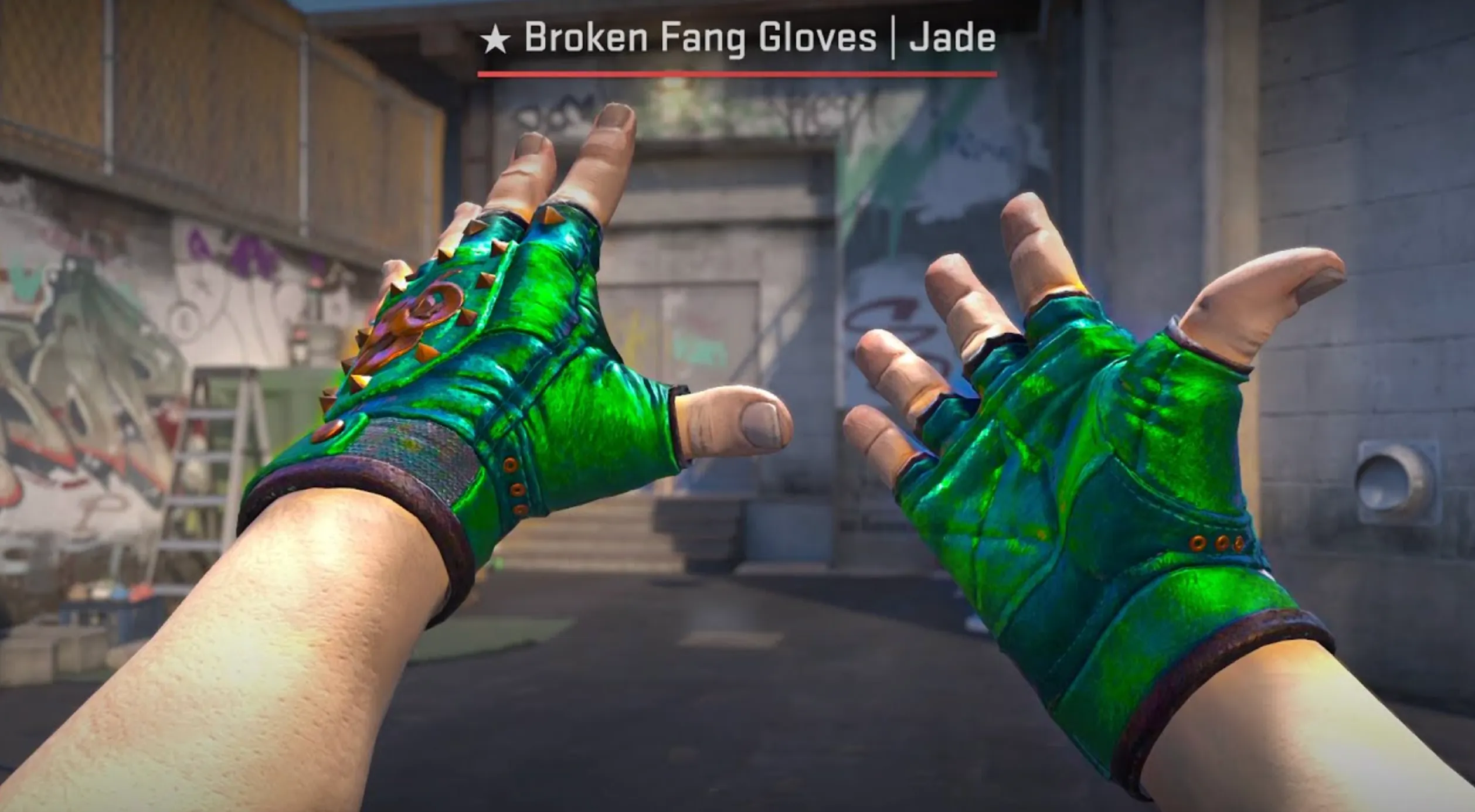 Broken Fang Gloves Jade